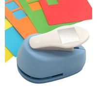 Poinçon De Bordure De Tampon - Matériau PP, Perforateur De Papier | Outil De Gaufrage Carré De 3 Pouces 110g, Coupeur Artisanal Permettant D'économiser Du Travail Pour La Fabrication De Cartes De Bric