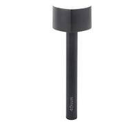 Poinçon de coupe en forme de V, outils d'artisanat du cuir, pour une pénétration facile, port de décharge de copeaux en forme de V pour une coupe propre, poignée antidérapante (40mm)