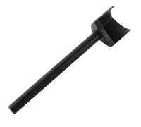 Poinçon de coupe en forme de V, outils d'artisanat du cuir, pour une pénétration facile, port de décharge de copeaux en forme de V pour une coupe propre, poignée antidérapante (25mm)