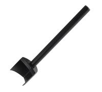 Poinçon de Coupe en Forme de V Outils D'artisanat en Cuir Poinçon de Coupe Demi-Rond pour Sac de Portefeuille à Sangle(25mm)