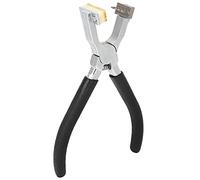 Poinçon de Couture en Cuir, Outil de Perforation en Cuir, Perforateur de Trou de Couture, Perforateur de Ceinture pour Cuir, Pince Ciseau à Bouche Plate en Acier Inoxydable,