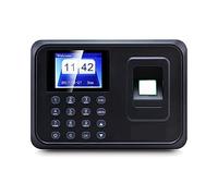 Poinçon de présence d'empreintes digitales biométrique USB Horloge système de Bureau enregistreur Lecteur Dispositif de synchronisation Machine de présence des employés(Color:A01 Attendance)