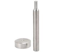 Poinçon de Rivet Double face 6mm, outil de réglage de fixation de rivets pour Installation d'artisanat cuir bricolage professionnel et amateur