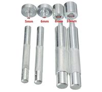 Poinçon De Trou D'oeillet, Dispositif De Poinçonnage De Trou De 5mm 6mm 8mm 10mm Outil De Bricolage Ensemble De Trous Pour ¿Illets En Cuir Artisanat Vêtements 1 Pièce