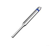Poinçon en alliage d'acier traité thermiquement de 150 mm de long pour une utilisation industrielle en atelier dans le moulage et les tâches de réparation mécanique, couleur argent, 2 mm à 8 mm