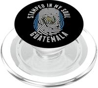 Poinçon My Soul Drapeau Guatémaltèque Fierté du Guatemala PopSockets PopGrip pour MagSafe