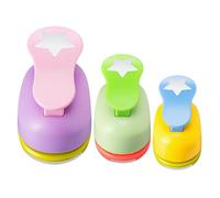 Poinçon Pour Artisanat,Poinçonneuse Cartes avec Formes Étoiles Fournitures Bureau Et École Multifonction Portable,Pour Album Travaux Artisanaux Cartes De Vœux, Œuvres Art