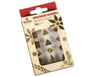 Poinçon Pour Pyrograveur, Assort. Cercles/Losange. . . Boite 12pces