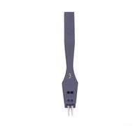 Poinçon rond remplaçable en acier pour travaux manuels en cuir avec plusieurs tailles de trous et techniques de couture (3 mm 2 dents)