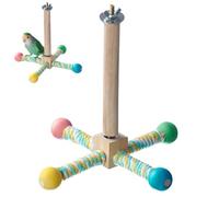 Poinçon rotatif pour perroquets, perche à oiseaux | Cockatiel Escalade Branch Toy | pour cage de perruche pour perroquets, poteaux d'escalade