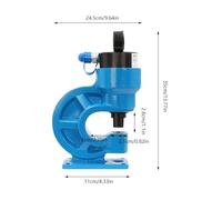 Poinçonneuse hydraulique CH-60 31T 10,5 mm-20,5 mm, outils de poinçonna de tôle, outil efficace de pompa hydraulique
