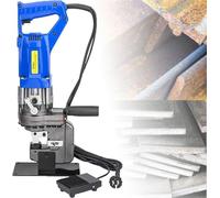 Poinçonneuse Hydraulique, Poinçonneuse hydraulique 1300 W avec 5 matrices, for fer, cuivre, aluminium, plaque, angle, acier, canal, acier(Channelsteel,220V)