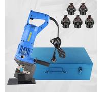 Poinçonneuse Hydraulique, Poinçonneuse Perforatrice for trous métalliques Perforation rapide, petits perforateurs for trous métalliques, positionnement précis, facile à utiliser(Channelsteel,220V)