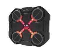 Poinçonneuse musicale, cible de boxe musicale - Entraîneur de poinçonnage électronique avec écran tactile LED, objectif de perçage musical réglable, machine d'entraînement de boxe intelligente PA
