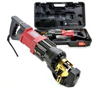 Poinçonneuse perforatrice hydraulique perforatrice hydraulique outil de poinçonnage hydraulique électrique poinçonneuse en acier d'angle, peut être utilisée(Channel steel version)