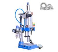 Poinçonneuse pneumatique, équipement de rivetage de haute précision, presse à perforation robuste avec pédale, perforatrice pneumatique à colonne unique de 200 kg pour tôle