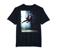 Poing de légende Acteur Jet Li Martial Artist par Michael Grecco T-Shirt, Homme Grandes Tailles, Noir, 3X Tall