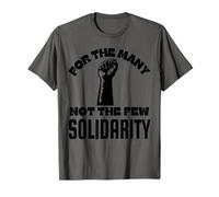 Poing levé pour Beaucoup, Pas Le Peu de solidarité et de Justice T-Shirt