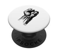 Poing serré dans la Manifestation de Combat aérien PopSockets PopGrip Adhésif