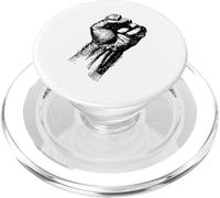 Poing serré dans la Manifestation de Combat aérien PopSockets PopGrip pour MagSafe
