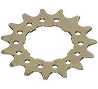 Point 02019301 Pignon de vélo single-speed en acier CrMo Argent 15 dents