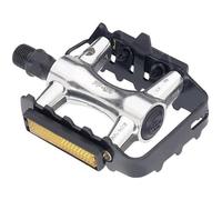 Point / 09006000 Pédale VTT/Cross Aluminium/Acier Argent/noir