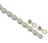 Point / 10105101 Chaîne 1/2 x 3/32" Traitement anticorrosion 116 maillons / 7 vitesses Gris