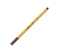 STABILO - Stylo feutre pointe fine - point 88 - Lot de 10 - Marron (88/45)