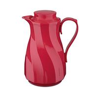 Point 910 Théière Isotherme 1,0 l Rouge - Double Paroi Isolation sous Vide - Deux Multifonctions Rouge pivotant - sans BPA de Boire sain | fabriqué en Allemagne
