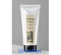 Point Barber Crème À Raser 200 Ml - Farmagan Crème À Barbe Avec Huile De Coco