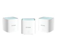Routeur D-LINK EAGLE PRO AI M15 - Système Wi-Fi (3 routeurs) - jusqu'à 500 m² - maillage - GigE - Wi-Fi 6 - Bi-bande