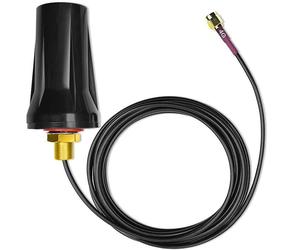 Point d'accès - Qoltec - 57042 - Antenne DOUBLE 4G LTE - 7dBi - Omnidirectionnelle - Extérieur