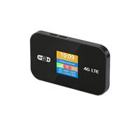 Point D'Accès Wi-Fi de avec Emplacement SIM, Wi-Fi 6 Mobile 4G, 300 Mbps, Écran LED, Connexion Stable, Compatible avec 10 Appareils, Idéal pour