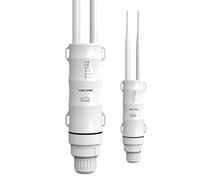 Point d'accès WiFi extérieur AC600 double bande, haute puissance, étanche et anti-poussière - Idéal jardin, camping-car et camping