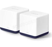 MERCUSYS Système WiFi Mesh Halo H50G 1900 Mbps Couverture 350 m² 3 ports Gigabit