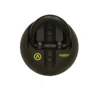 Auvray Antivol ancrage One Size 65x42 mm Ø14 mm livré avec kit de montage Noir
