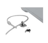 Point d'ancrage pour les câbles de sécurité argenté - Serre-câble de sécurité - argent - pour Compulocks iPad 10, Ledge for MacBook Air M2 2022,