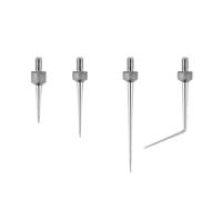 Point de contact de l'aiguille pour comparateurs - Profondeur : 20 mm - Longueur de la pointe - 5 indicateurs de contact d'aiguille - En acier inoxydable - Pointe du comparateur de haute précision