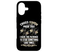 Point de Croix Patience Stab Something 1000 Fois Coque pour iPhone 17