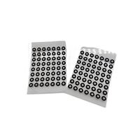 Point de marquage du scanner 3D 1000 pièces 3D numérisation marqueur Point Scanner 3D portable haute réflexion marqueur Point cible 6 Mm à l'intérieur et 10mm à l'extérieur positionnement précis et bo