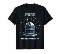 Point de réapparition : Observatoire | Astronomie Nerd Pixel Art T-Shirt