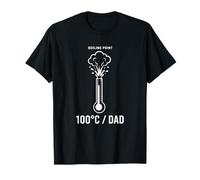 Point d'ébullition 100°C Funny Science Dad Graphic T-Shirt