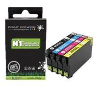 POINT D'ENCRE - 405XL - Valise, Pack de 4 Cartouches d'encre ( Noir Cyan Magenta Jaune) grande capacité POINT D'ENCRE Marque Francaise NOIR / CYAN / MAGENTA / JAUNE G