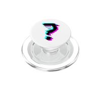 Point d'interrogation pailleté PopSockets PopGrip pour MagSafe