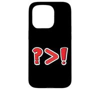 Point d'interrogation Point d'exclamation Grandes Questions drôles Coque pour iPhone 15 Pro