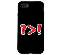 Point d'interrogation Point d'exclamation Grandes Questions drôles Coque pour iPhone SE (2020) / 7/8