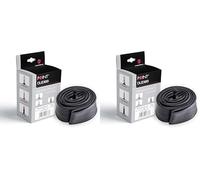 Point ETRTO / 08121501 Chambre à air Valve AV 47/57-406-20 x1,75/2,125 Noir (Lot de 2)