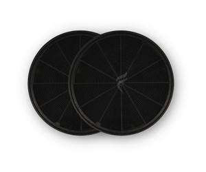 Point Filtre® FIL13 - Marque Française - 2 Filtres à Charbon Ø200 x 35 mm - Compatible IKEA NYTTIG FIL 500, Faber 0449613, Roblin ARIA 520/700 mm, Smeg KICV90BL, Bosch DHZ5316 - Fabrication Européenne