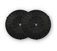 Point Filtre - Lot de 2 Filtres à Charbon Actif pour Hotte de Cuisine Elica STRIPE IX/A/90/LX