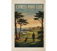 Point Nine Studio Golf Scorecard Journal: Cypress Point Golf Course Edition - Vintage Archive Logbook & Stats Tracker